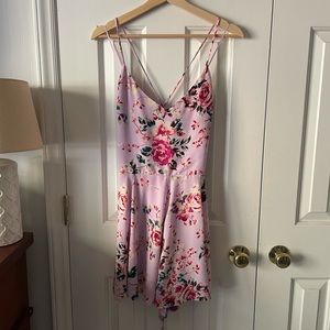 Express Spaghetti Strap Romper